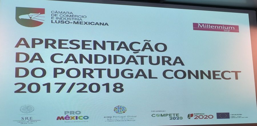 Sessão de apresentação da candidatura do Portugal Connect 2017/2018